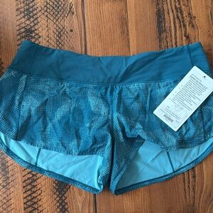 Lululemon Speed up shorts 2.5” yoga shorts ya